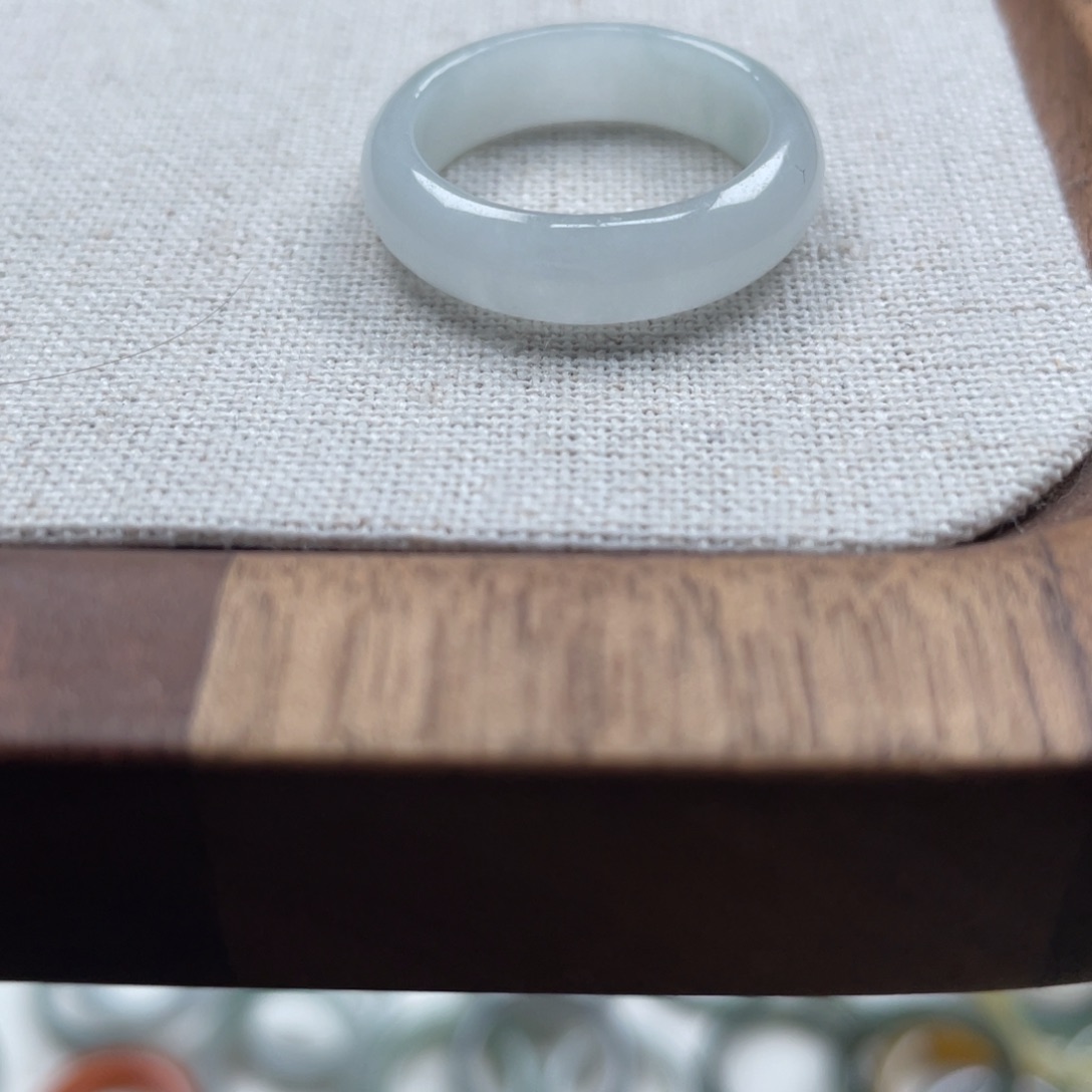 翡翠戒指未镶嵌17 号 港码 16