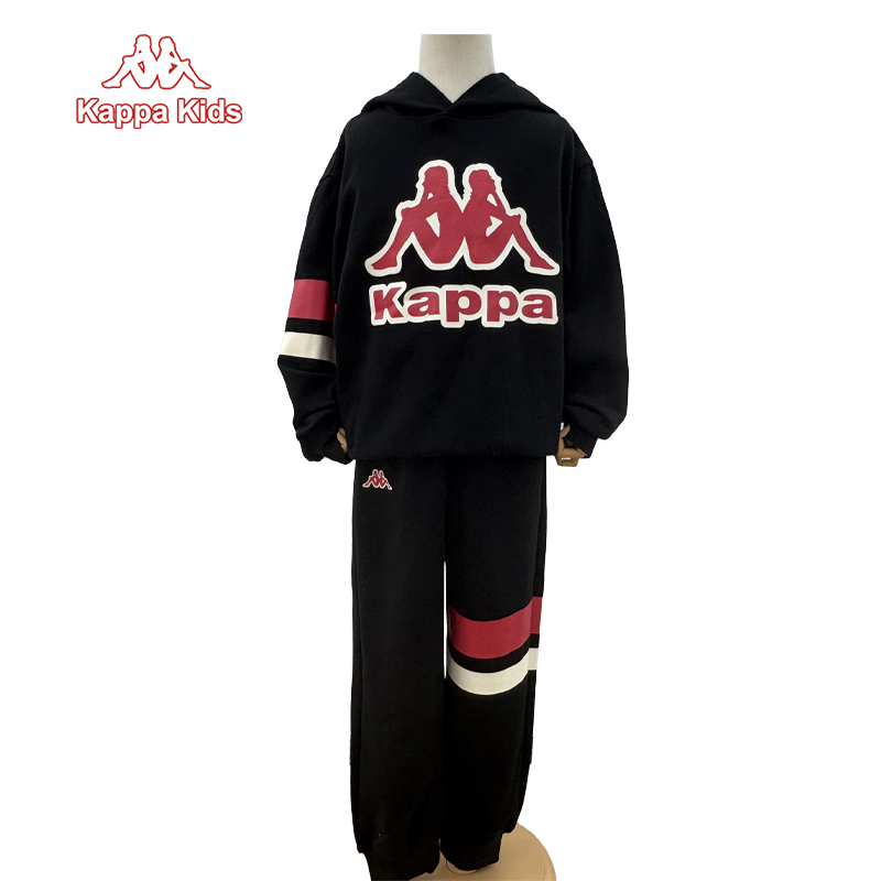 【专柜正品清仓】Kappa Kid卡帕春秋休闲时尚卫衣套装KPA24A032