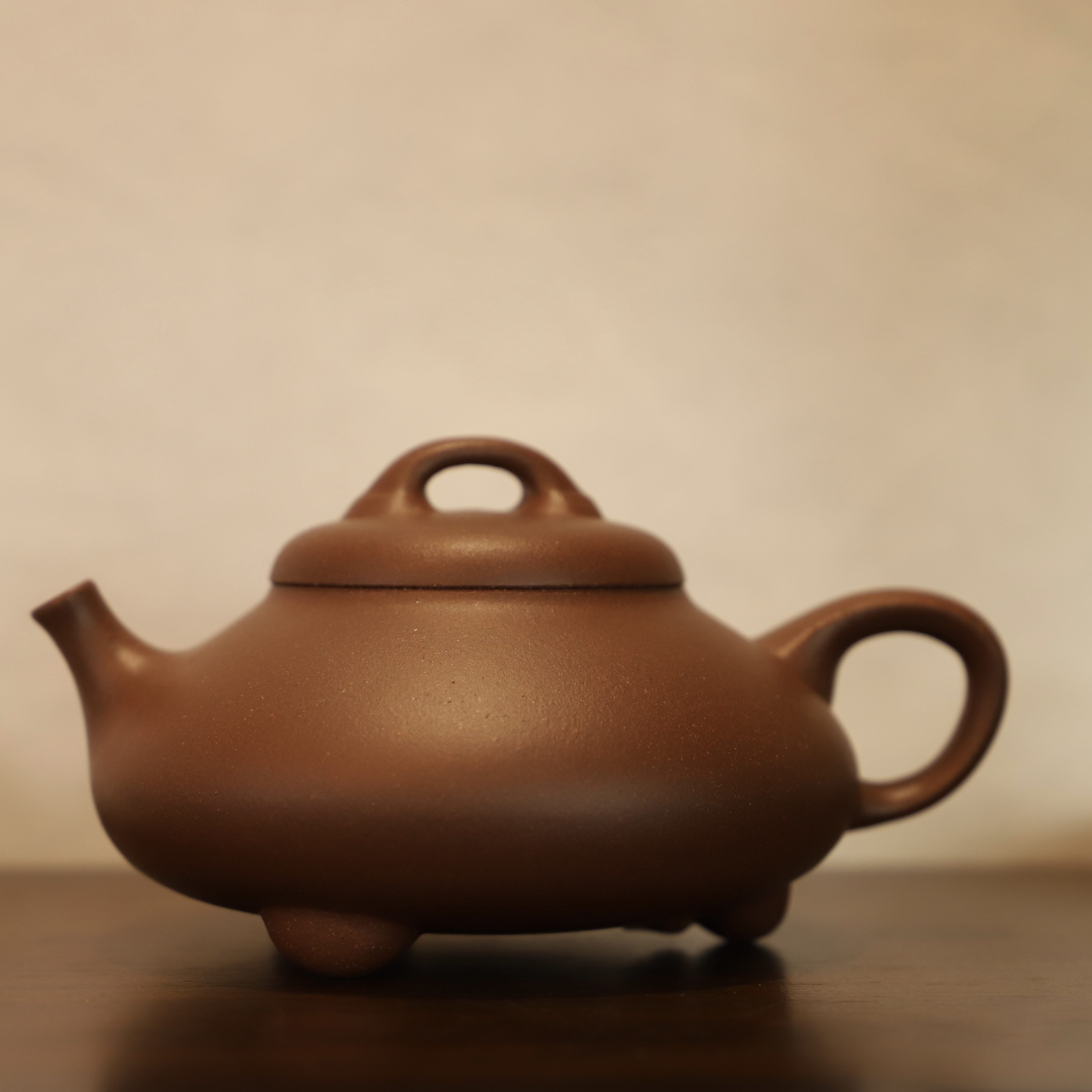 原矿底槽清手工葫芦220cc宜兴紫砂