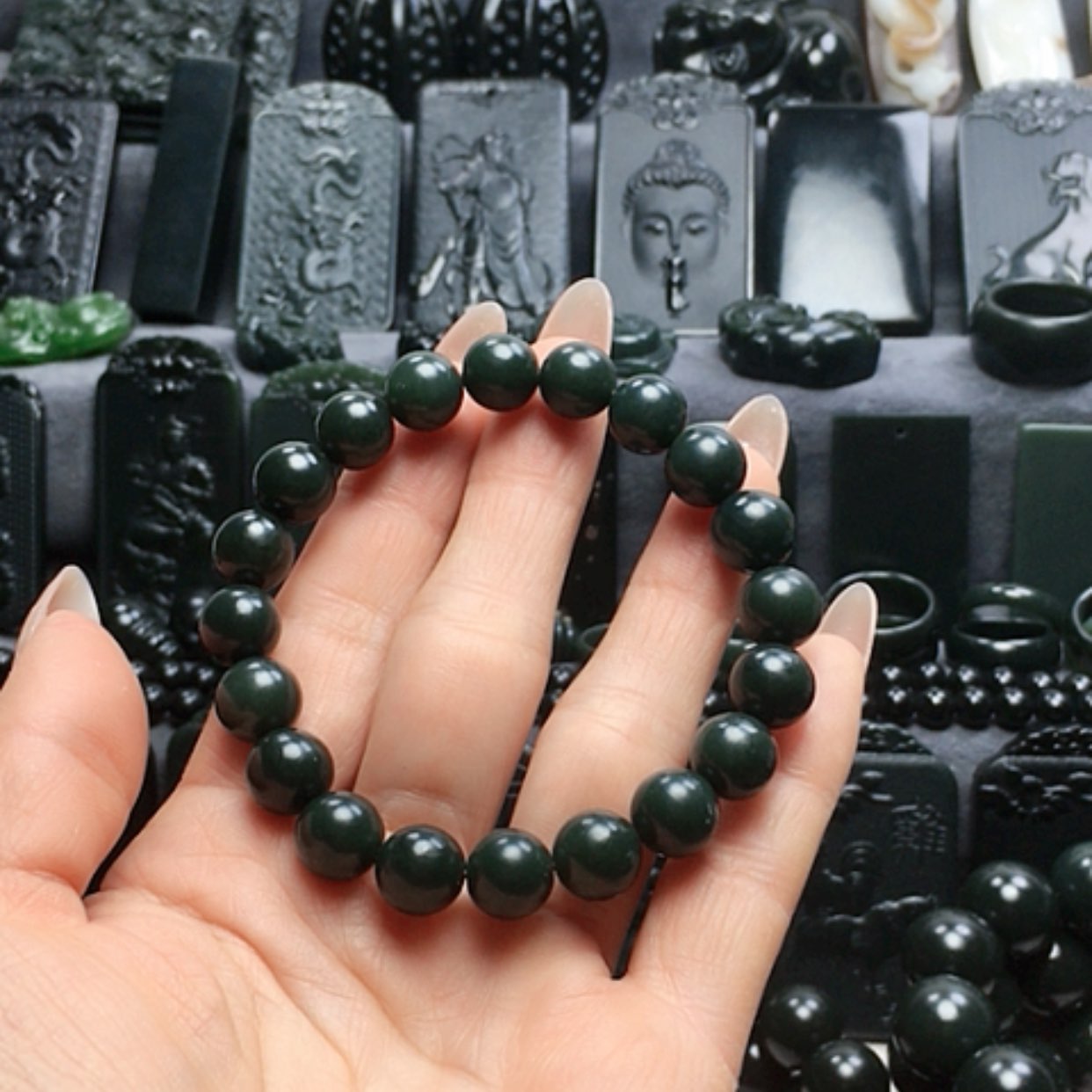 【闪购商品】和田玉手串未镶嵌
