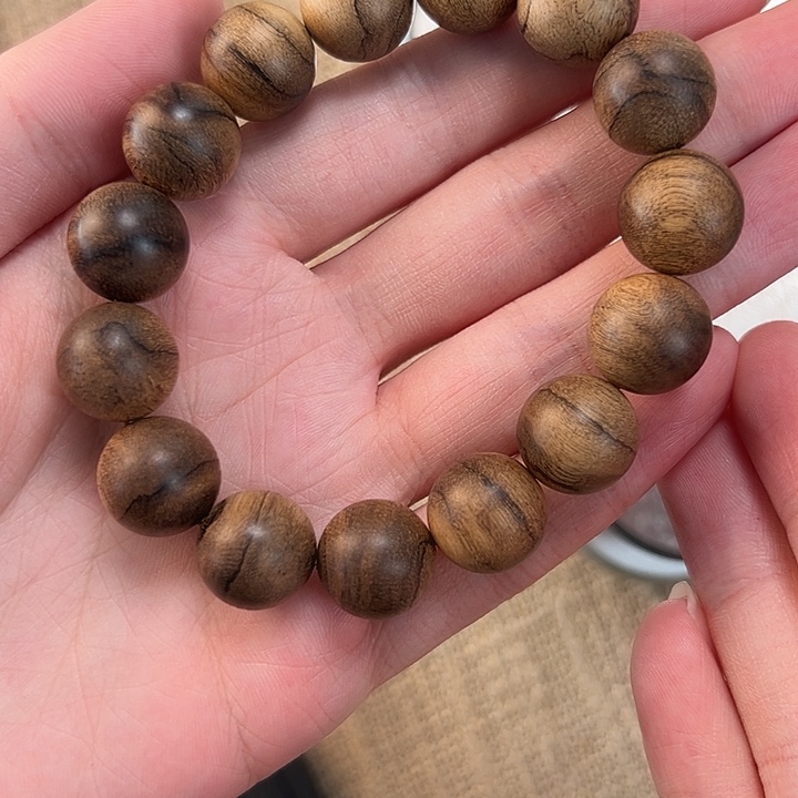 手串沉香1.4圆珠单圈多样性发一自家