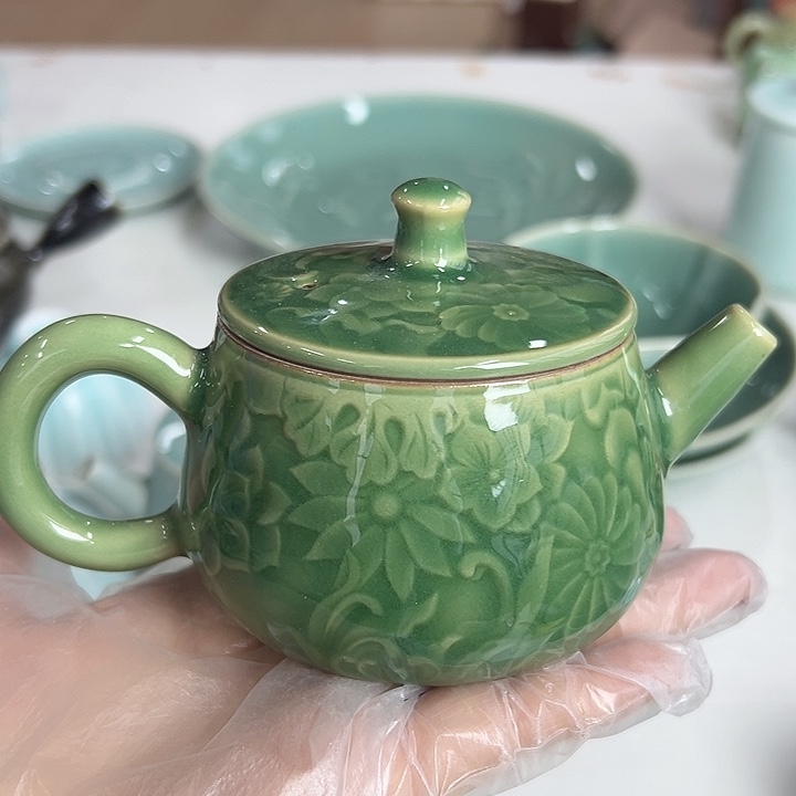 小米茶器龙泉青瓷