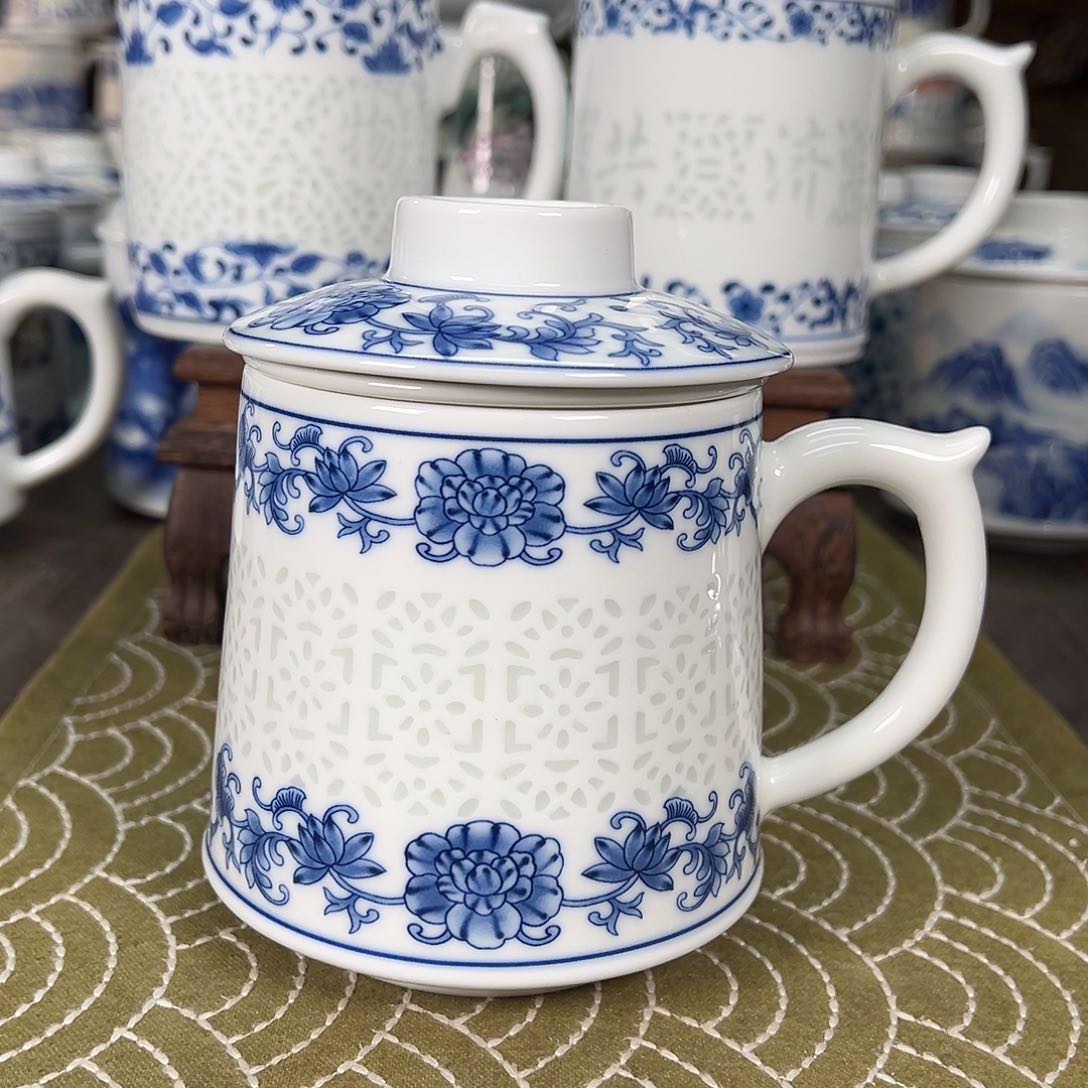 景德镇陶瓷高温办公杯