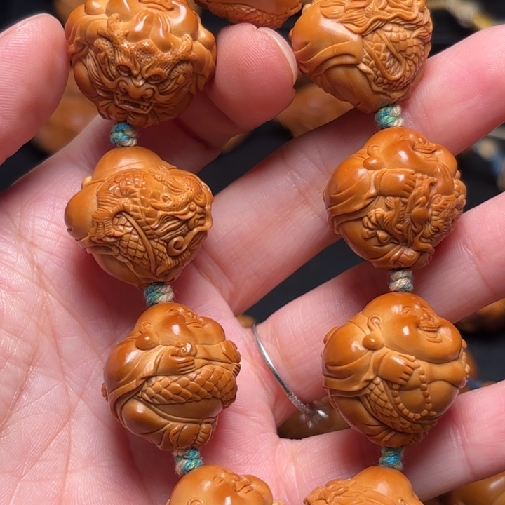 王***心橄榄核手串/手链手串