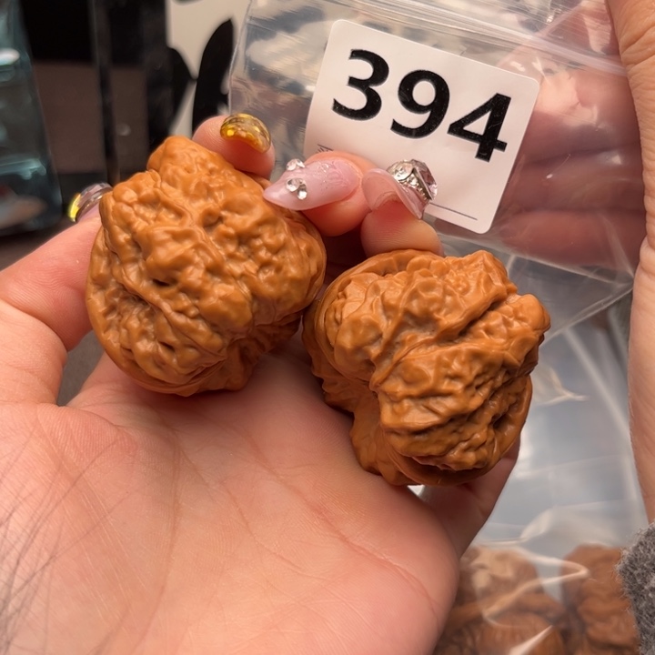 文玩核桃把件克重50肚46边43