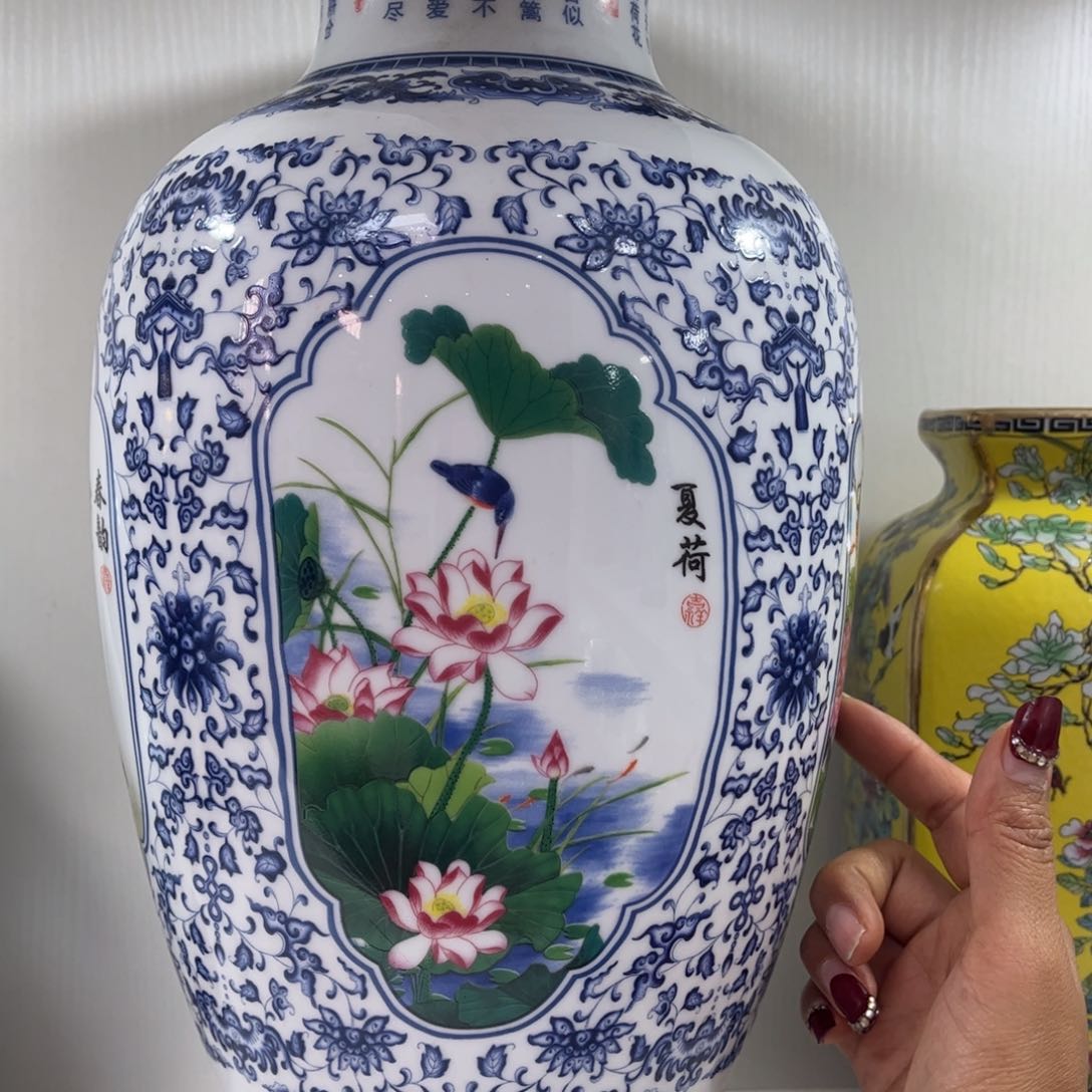 景德镇陶瓷花瓶摆件