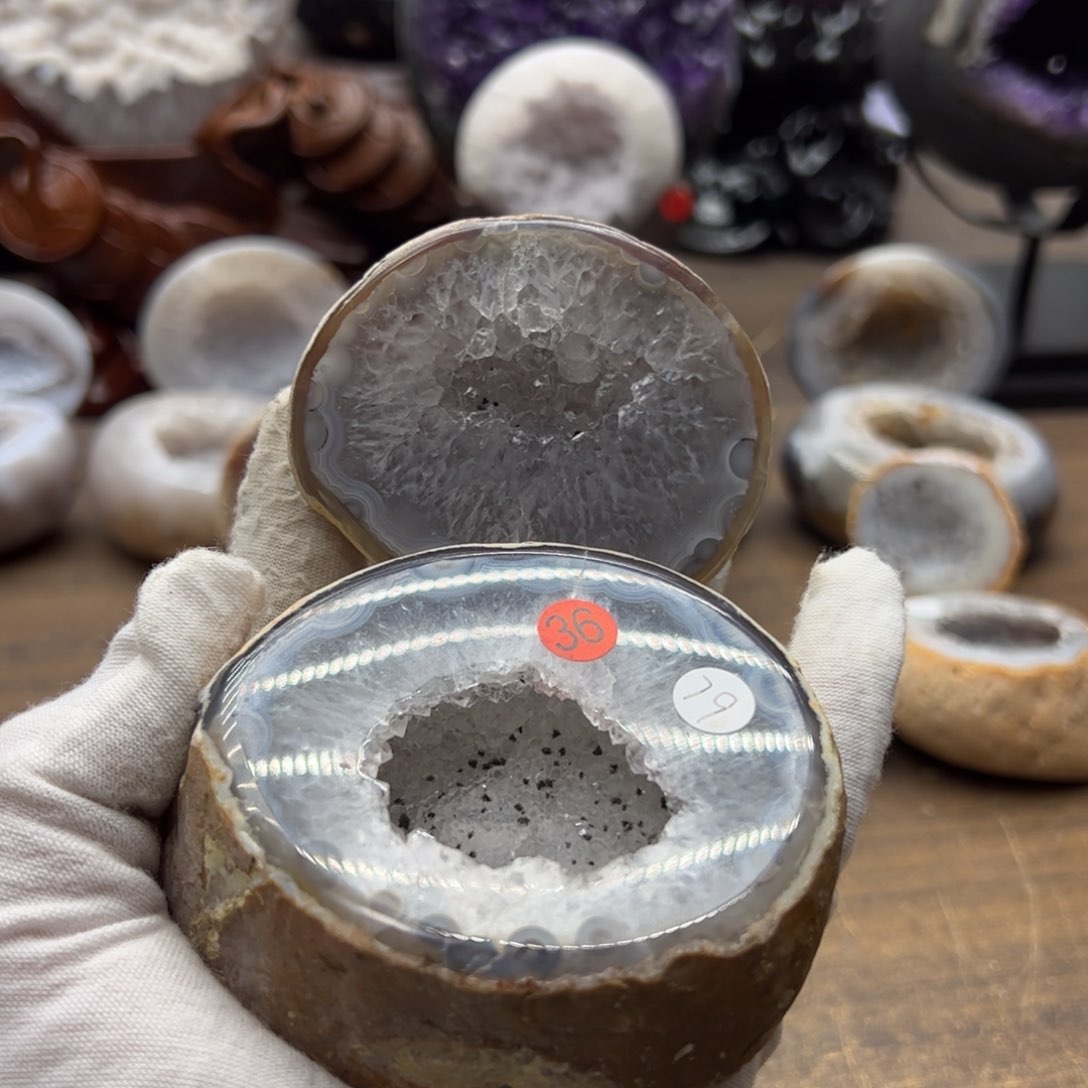 水晶水晶未镶嵌水晶摆件96盆