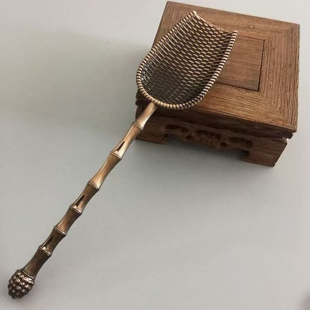 【鲁藏精选】工夫茶铜茶铲