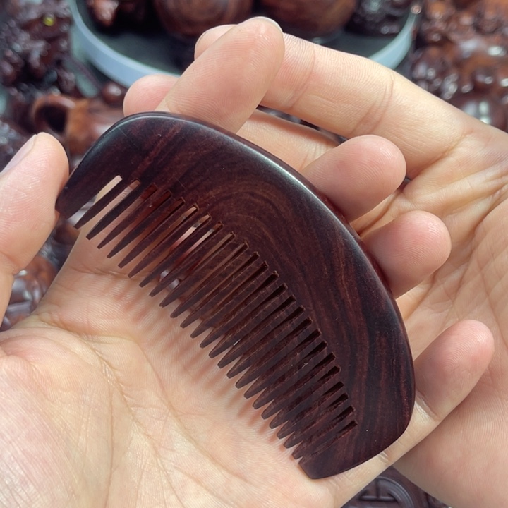 黄花梨/降香黄檀把件梳子