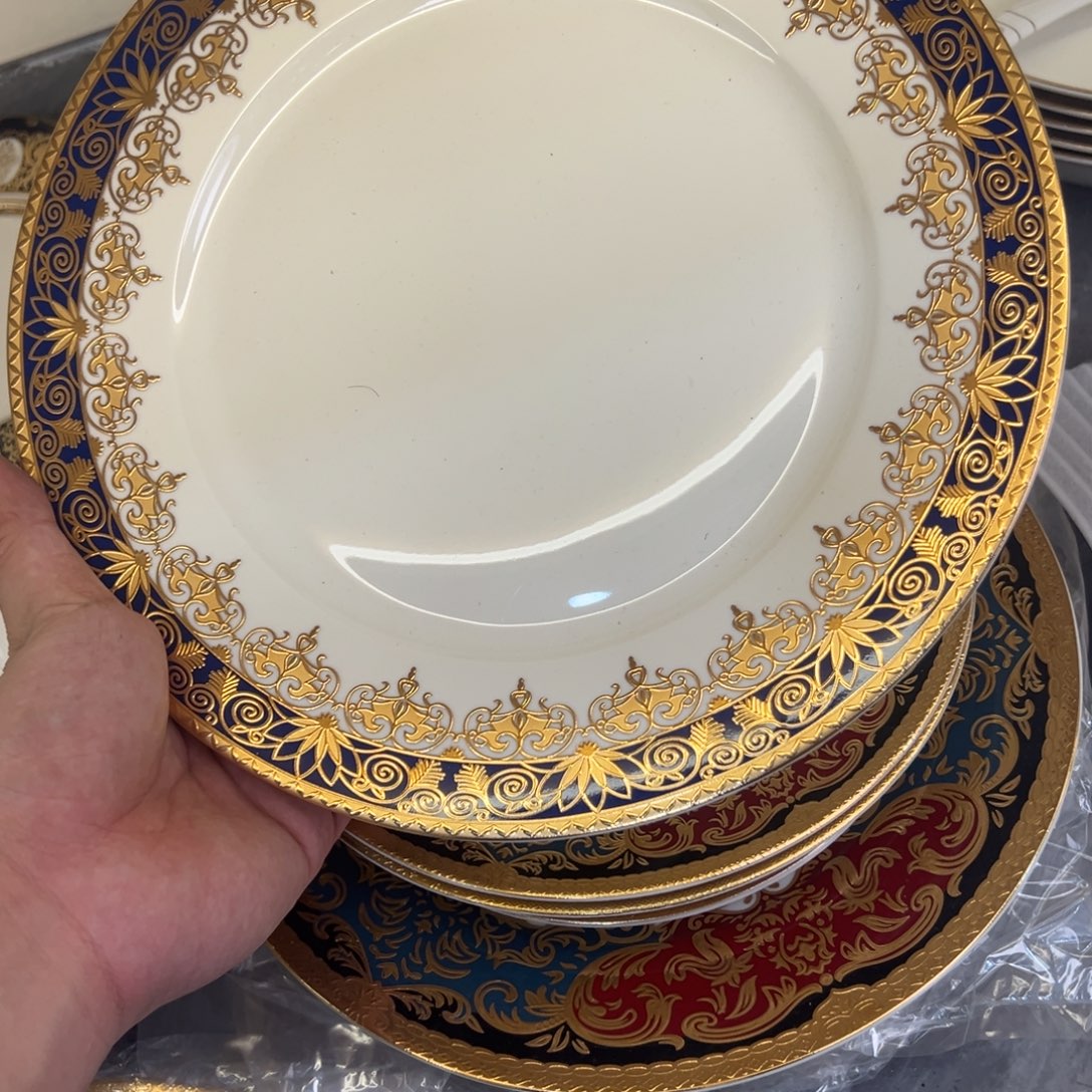 瓷片10.5寸平盘一个一单尾单