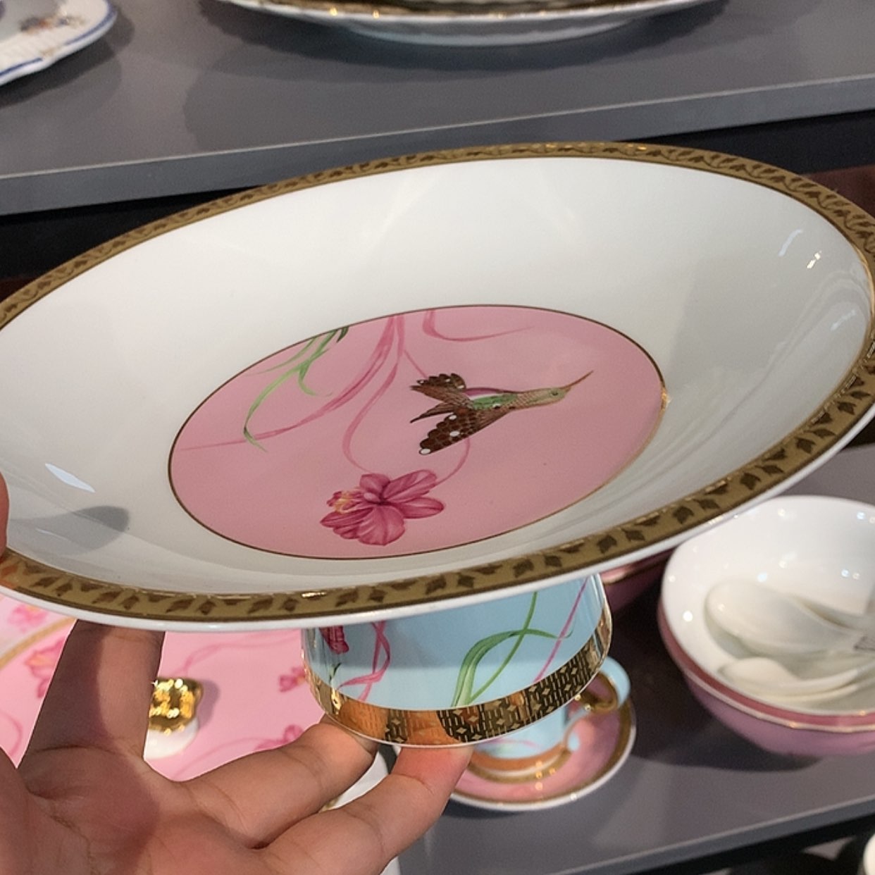 【闪购商品】瓷片果盘