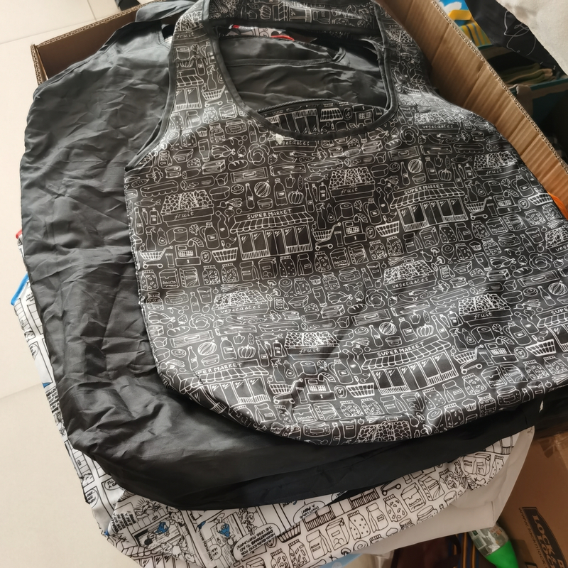 出口欧美高品质轻便折叠环保袋购物袋托特包保温保鲜M51