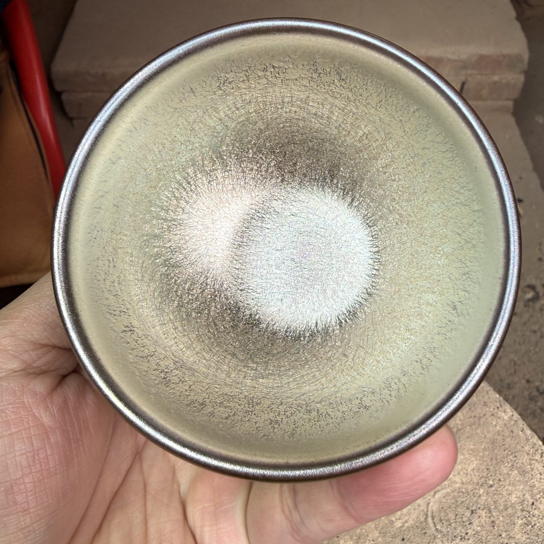 建盏主人杯【极光幻彩金钵】电烧专用茶具