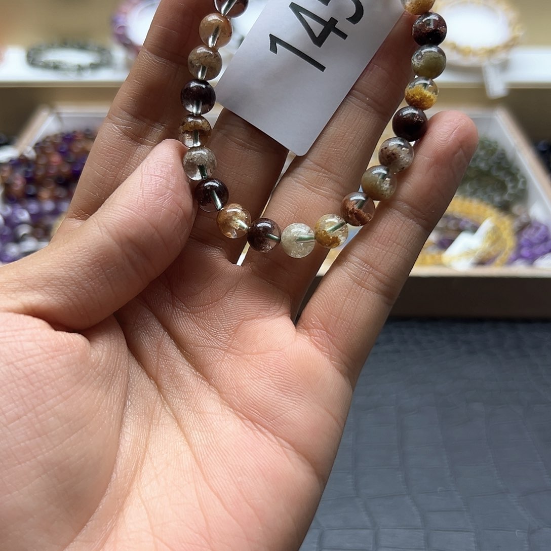 水晶手链未镶嵌猫***话手链