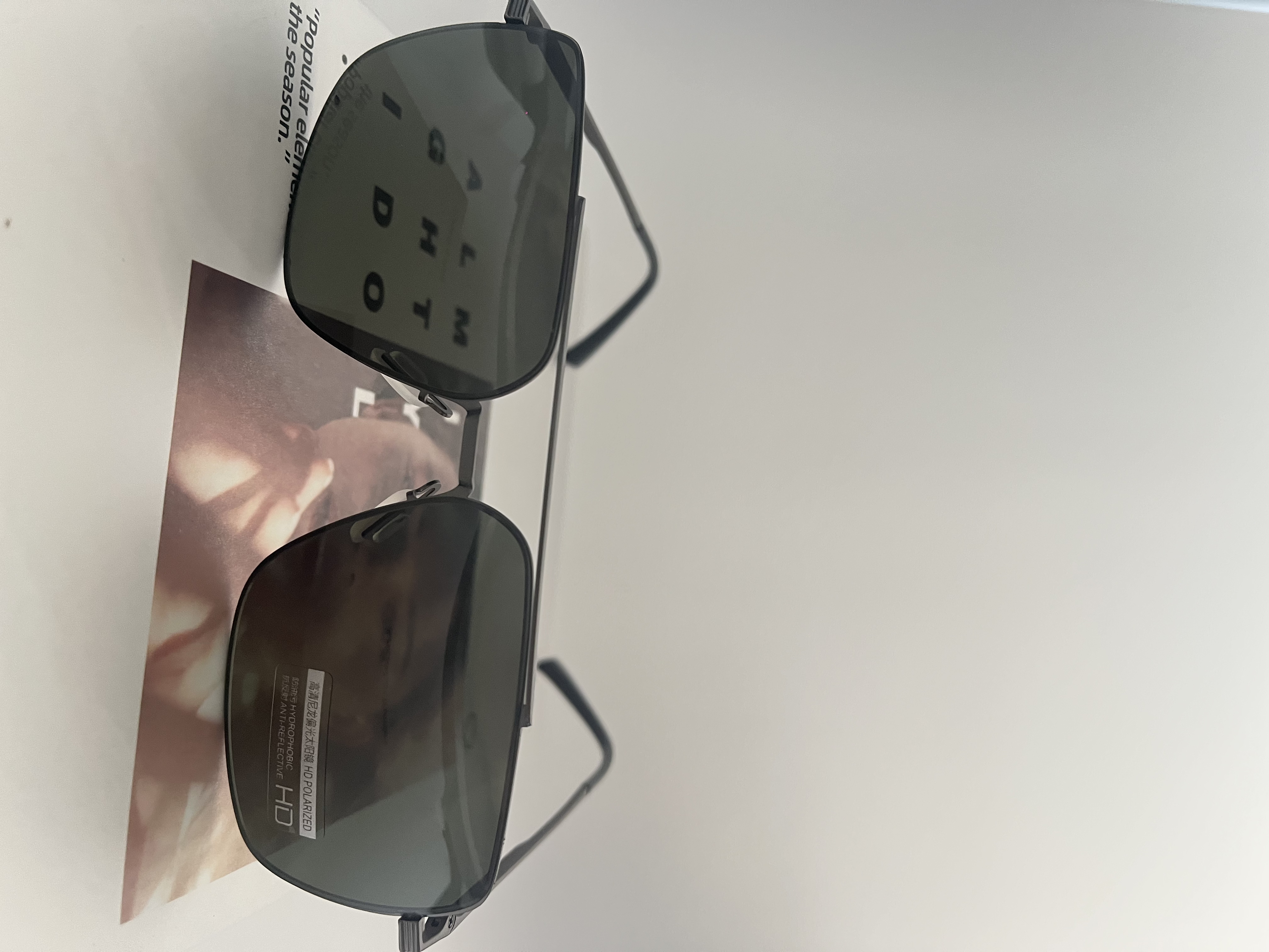 男士方形偏光太阳镜开车钓鱼户外专用防强光炫光防紫外线505