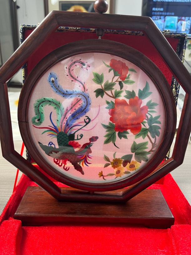 手工苏绣20*20双面绣，非遗苏绣