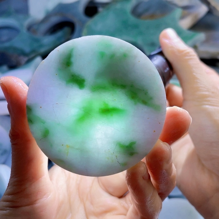 翡翠裸石天然A货翡翠