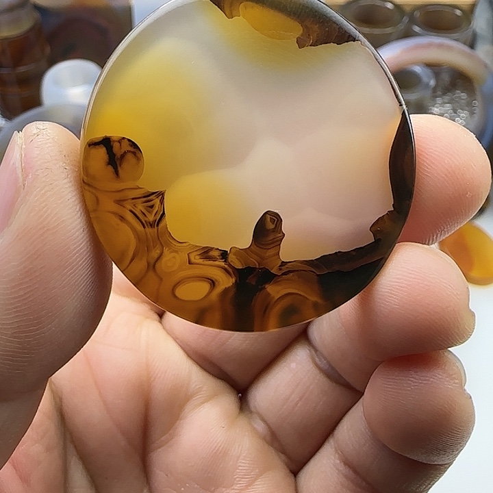 玛瑙/玉髓未镶嵌颈饰