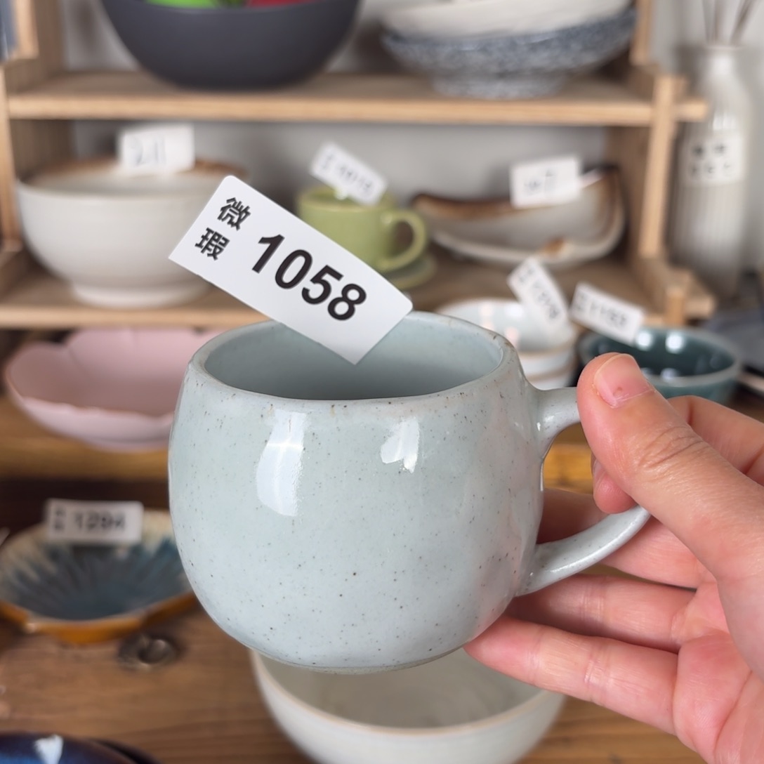 陶瓷1058微瑕陶瓷餐具1个