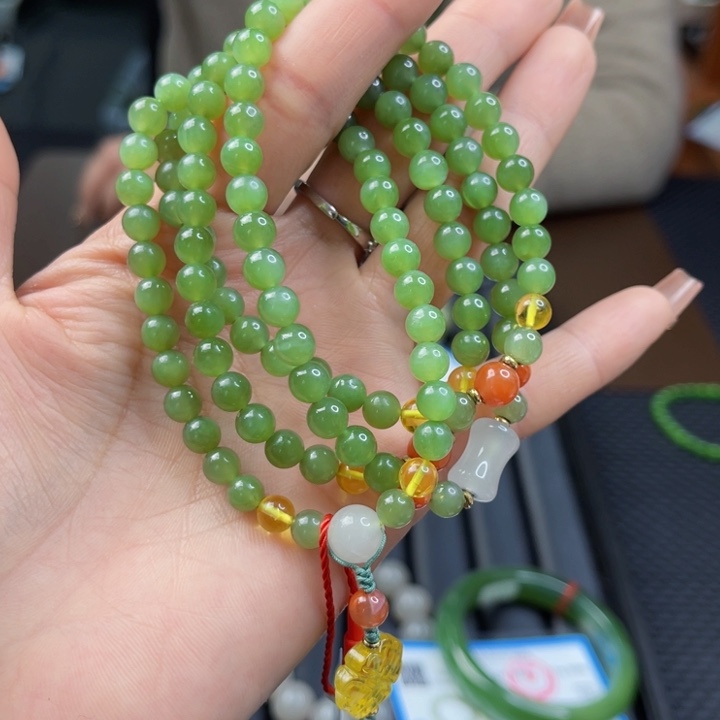 【闪购商品】和田玉（碧玉）颈饰未镶嵌