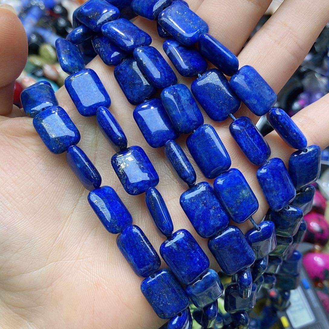 玛瑙/玉髓未镶嵌珠宝半成品青金一条