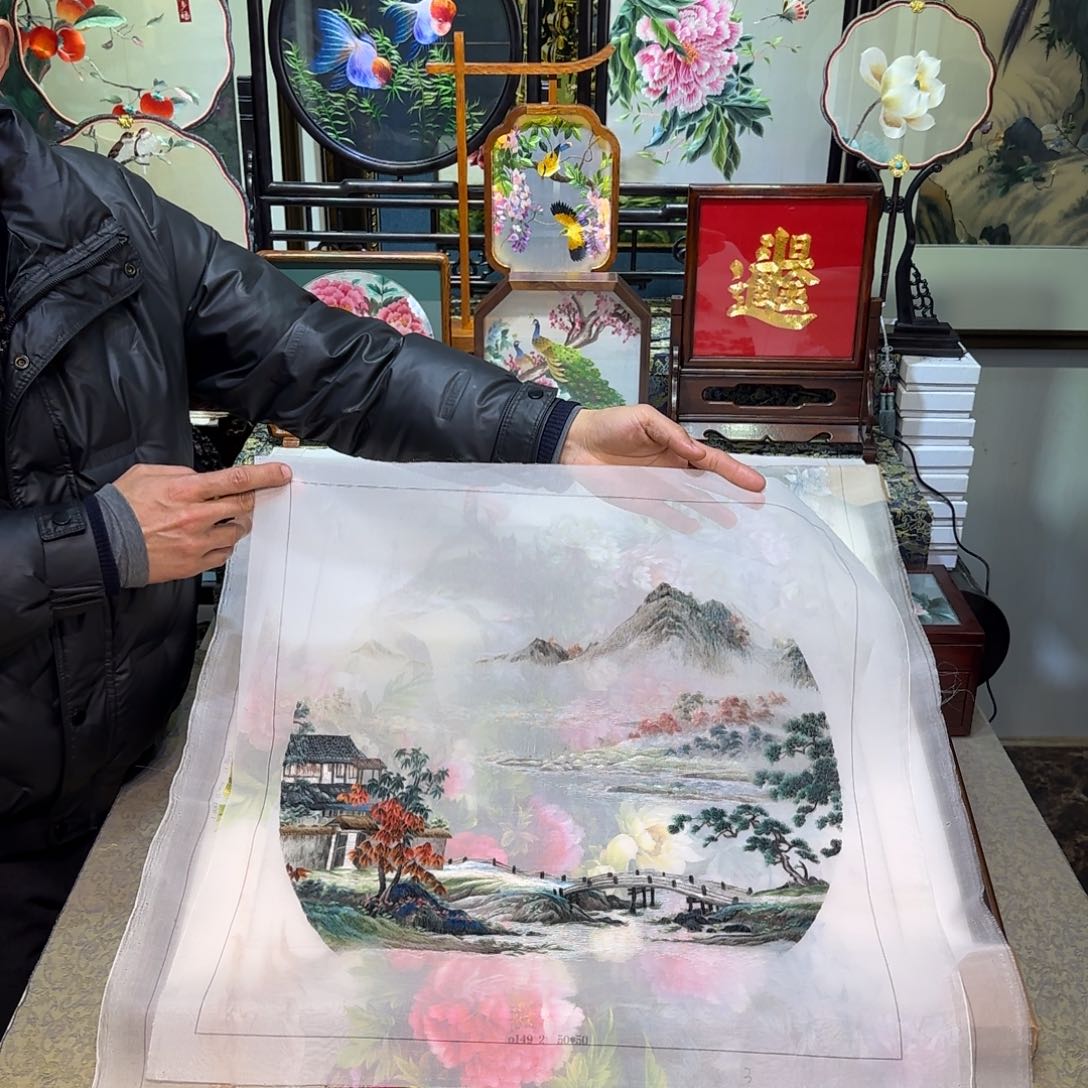 刺绣刺绣工艺精湛