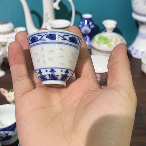 一***行景德镇咖啡杯碟一套