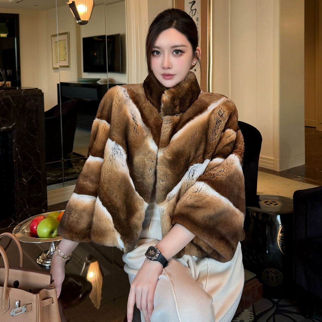 冬季新款高端复古港风显瘦气质女装外套～（以直播间为准）女外套