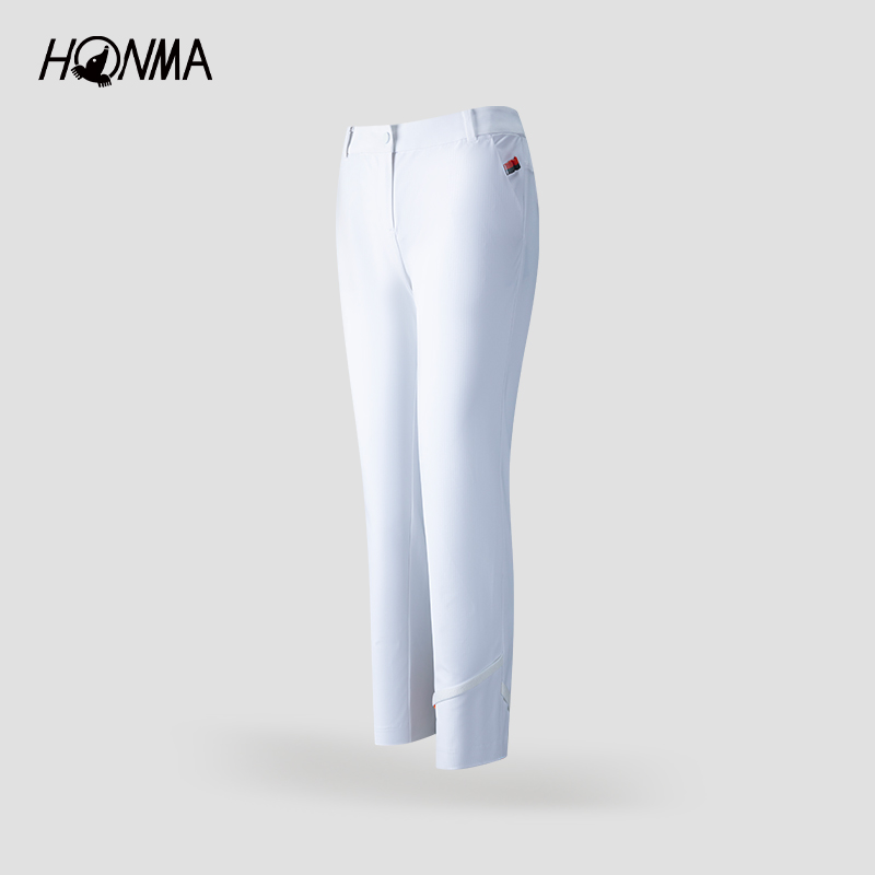 【专业高尔夫】HONMA女士长裤凉爽防透弹力显瘦户外HWKC800R622