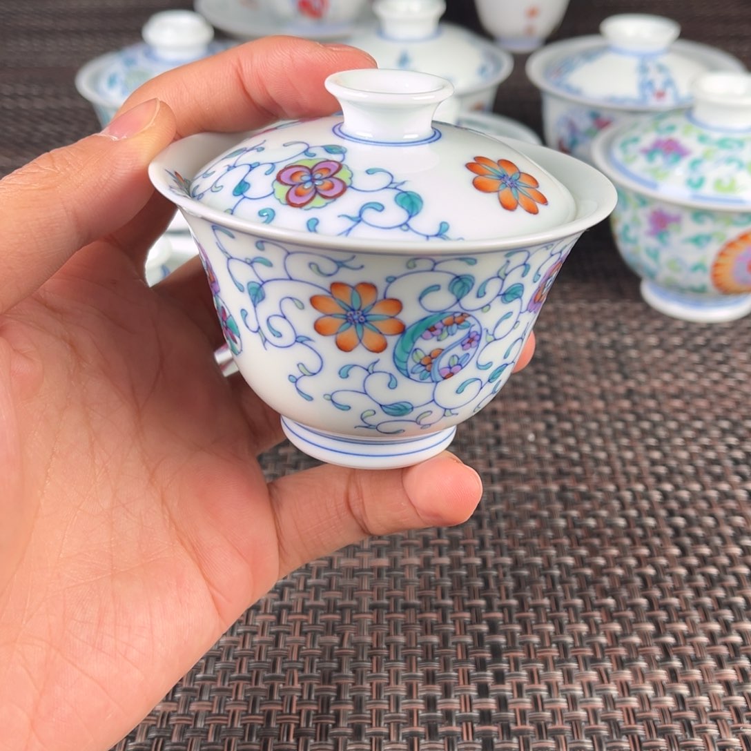 瓷片景德镇陶瓷杯子