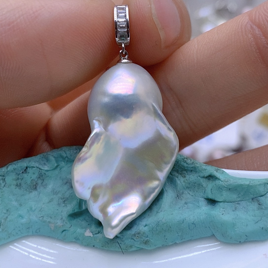 吊坠(不含链)未镶嵌淡水珍珠