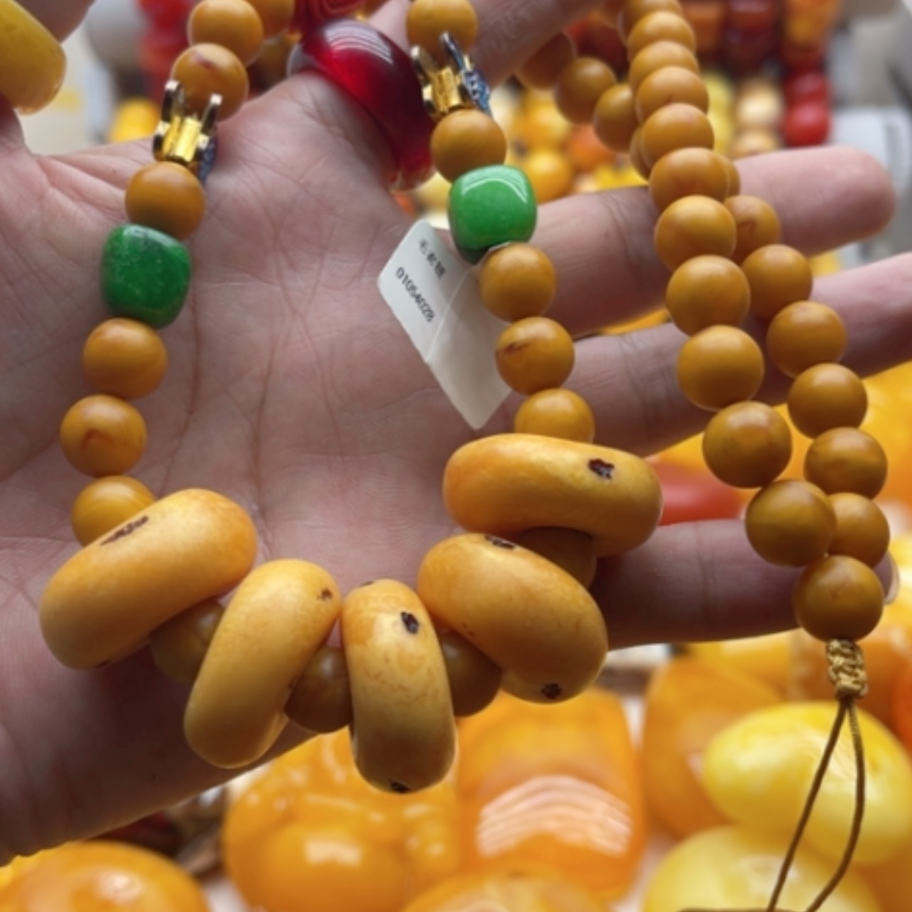 【闪购商品】蜜蜡颈饰未镶嵌乌**香蜜蜡项链
