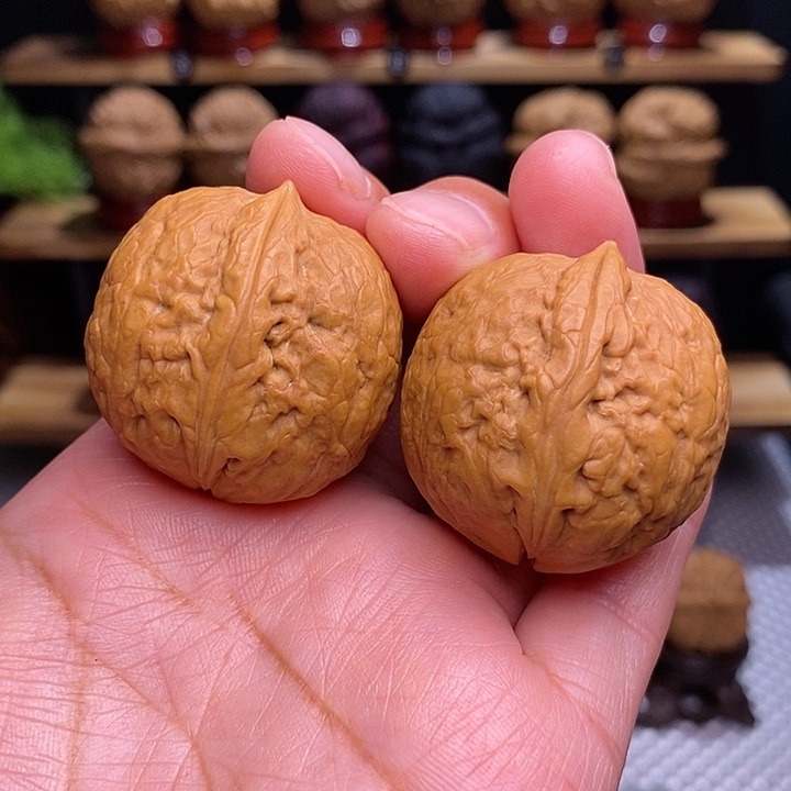 文玩核桃把件钢炮13