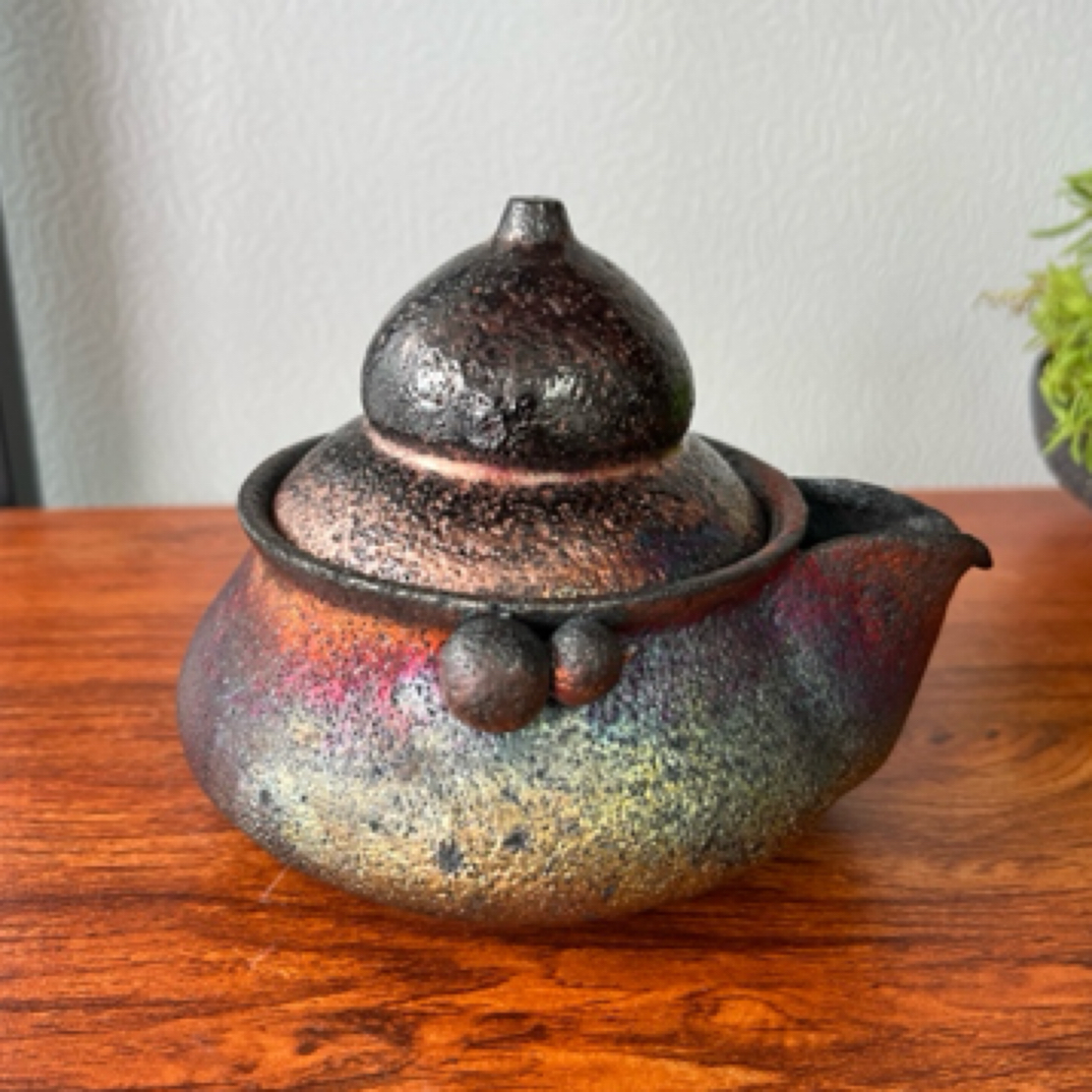 荥经黑砂茶具宝瓶