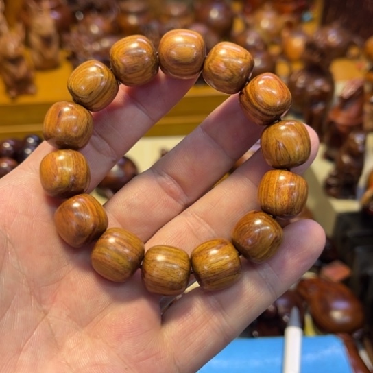 黄花梨/降香黄檀手串/手链黄花梨