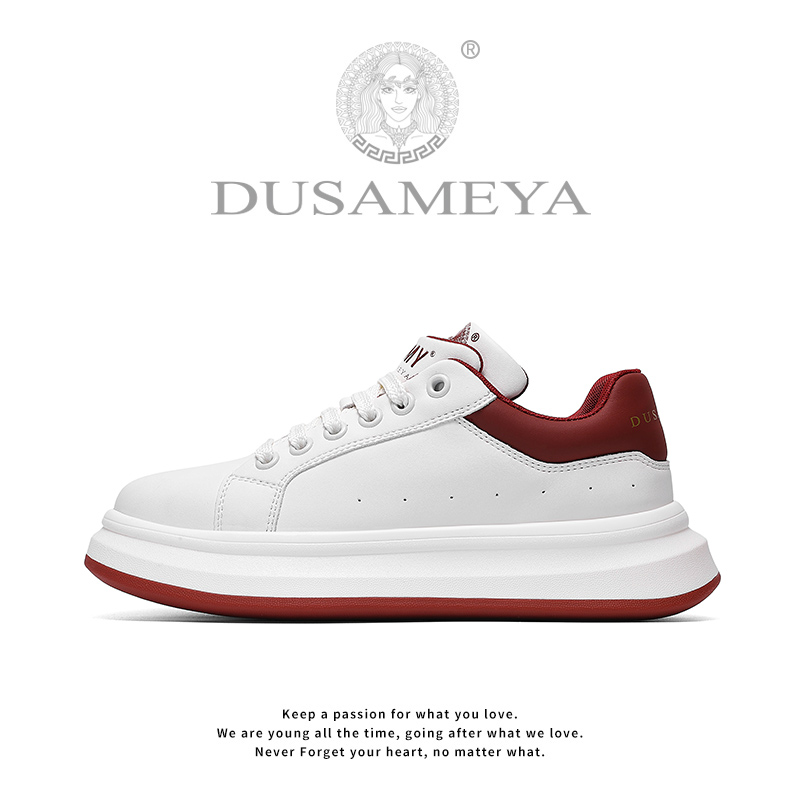 冬季 (厚底休闲鞋）轻奢男女同款增高休闲时尚百搭软底舒适情侣鞋 