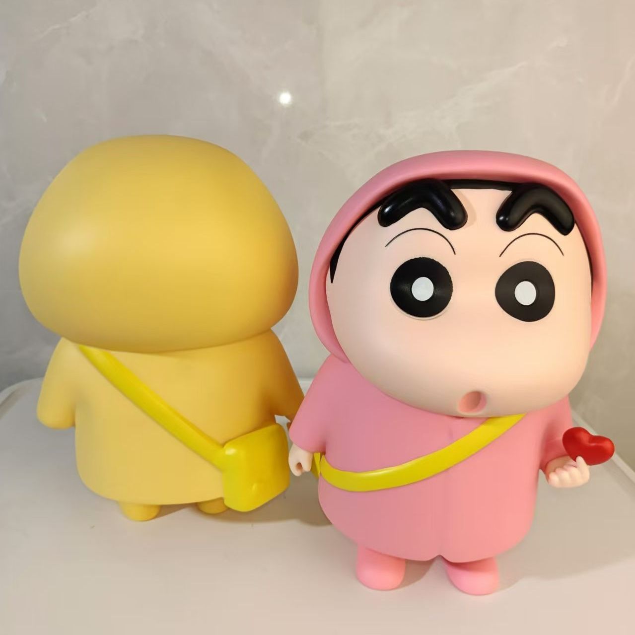 居家摆件中号23cm比心雨衣手办