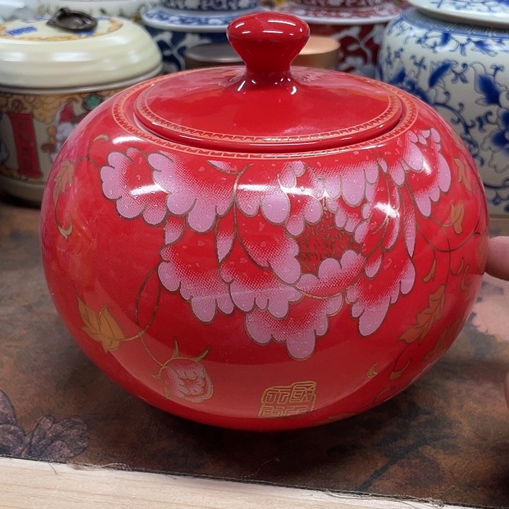 陶瓷罐茶叶罐密封罐储物罐