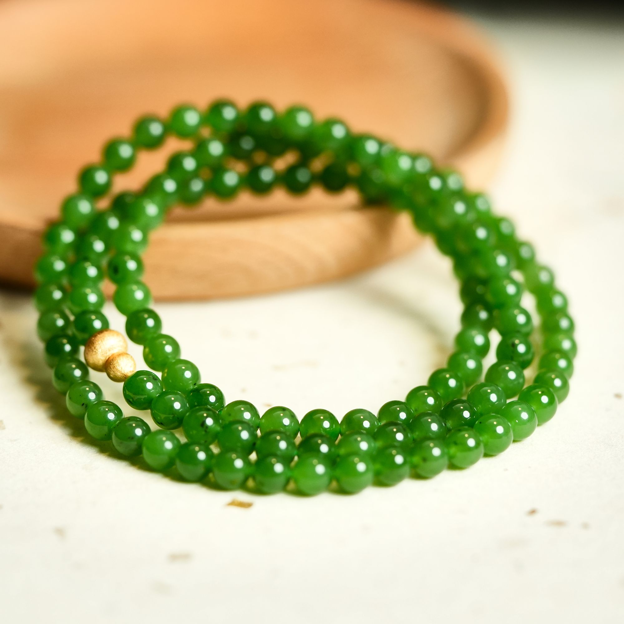 天然和田玉碧玉项链-SS25123102（多样性发货）