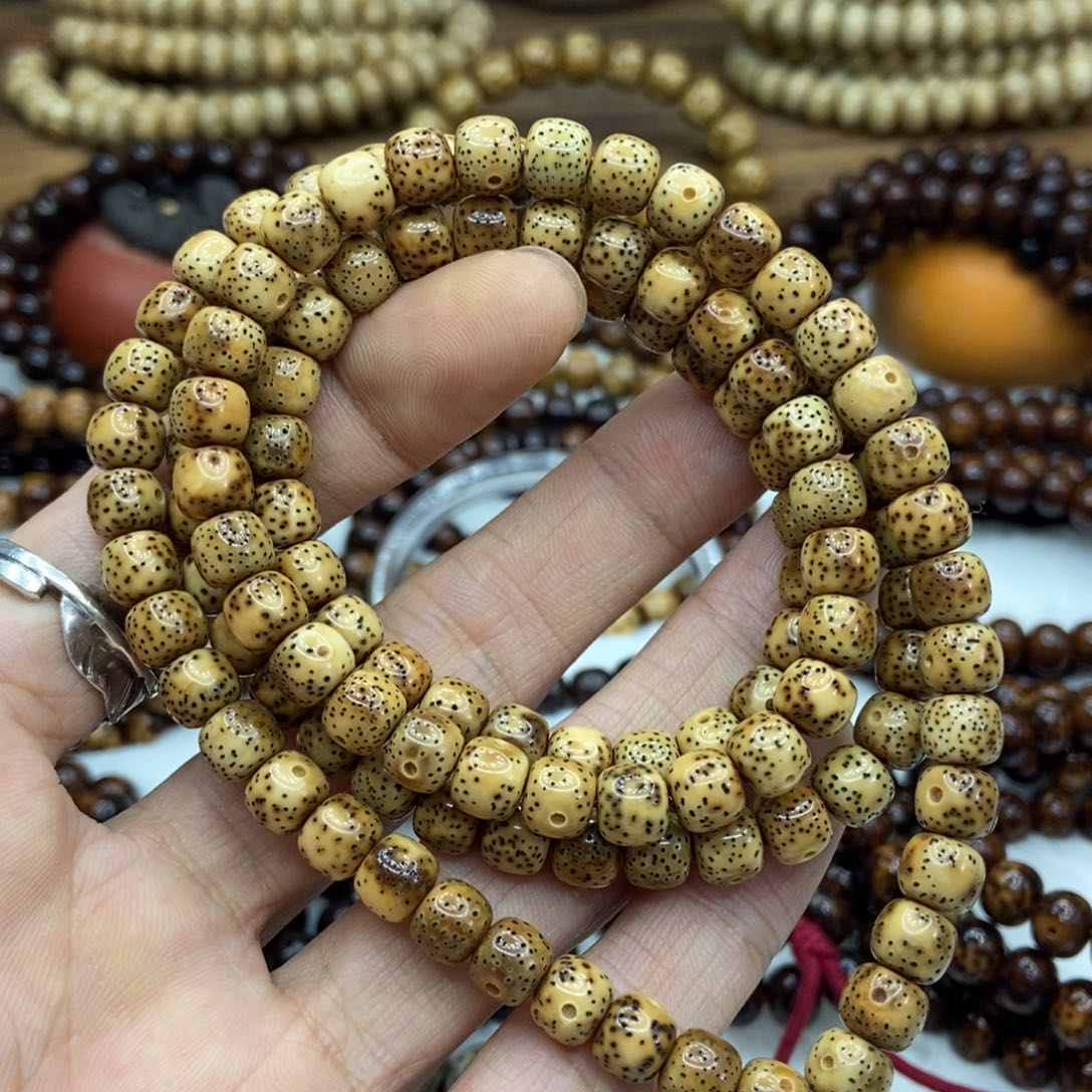 星月菩提手串老陈子虎皮6-7