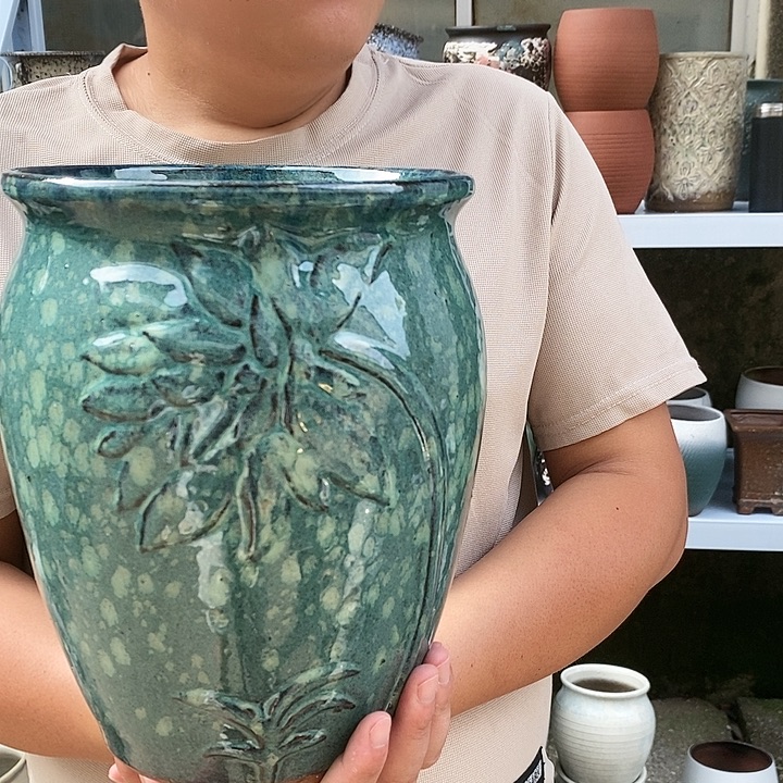 紫砂花盆口20高25福利