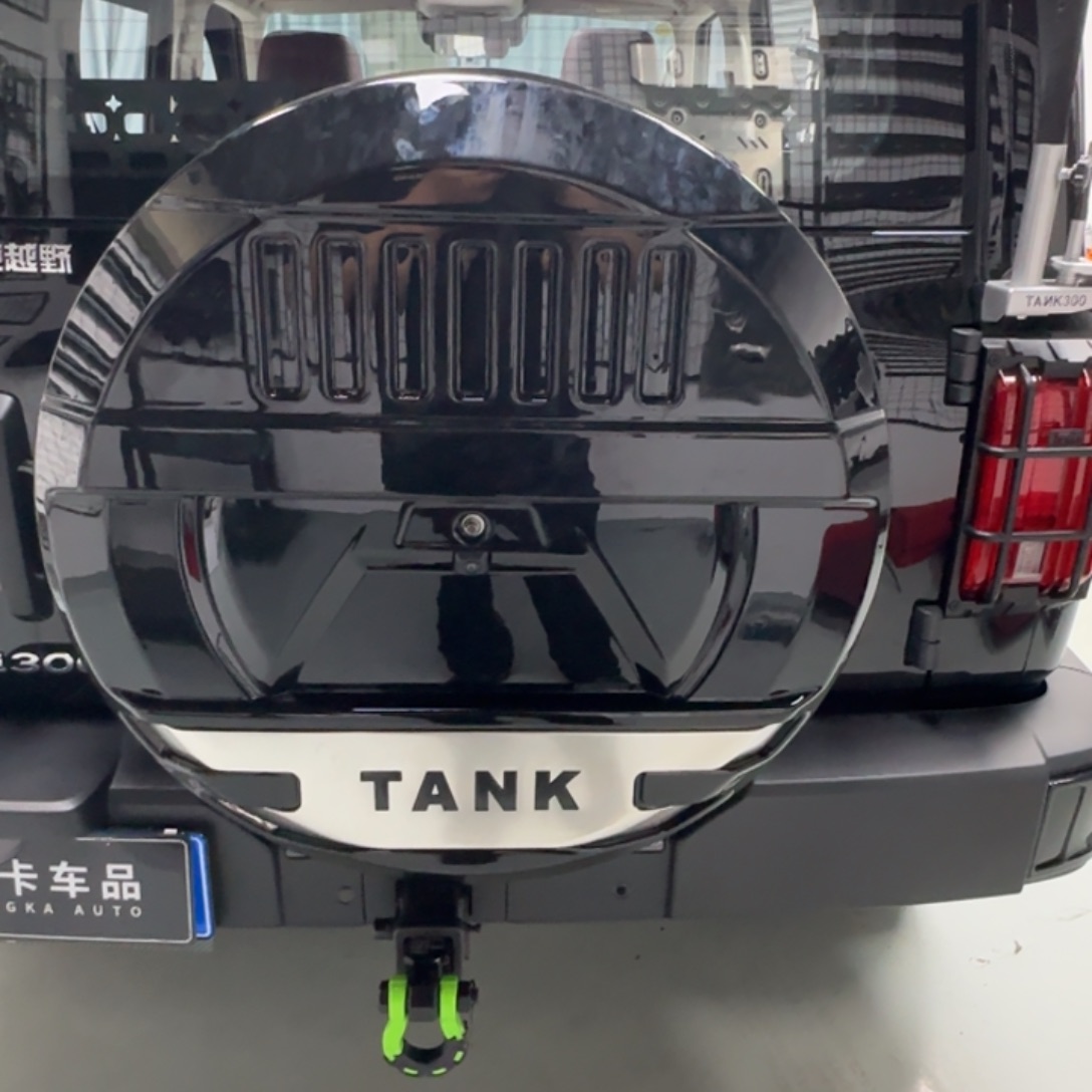 奋***！武装机甲备胎罩 黑色