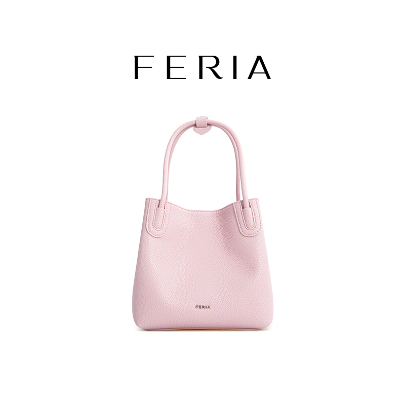FERIA【花朵托特包】FE409B101韩国小众品牌时尚百搭女士单肩包包XS
