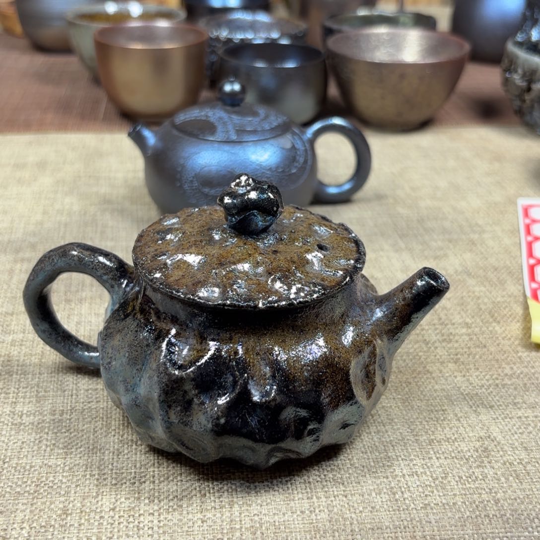 被**弃建水紫陶三木柴烧