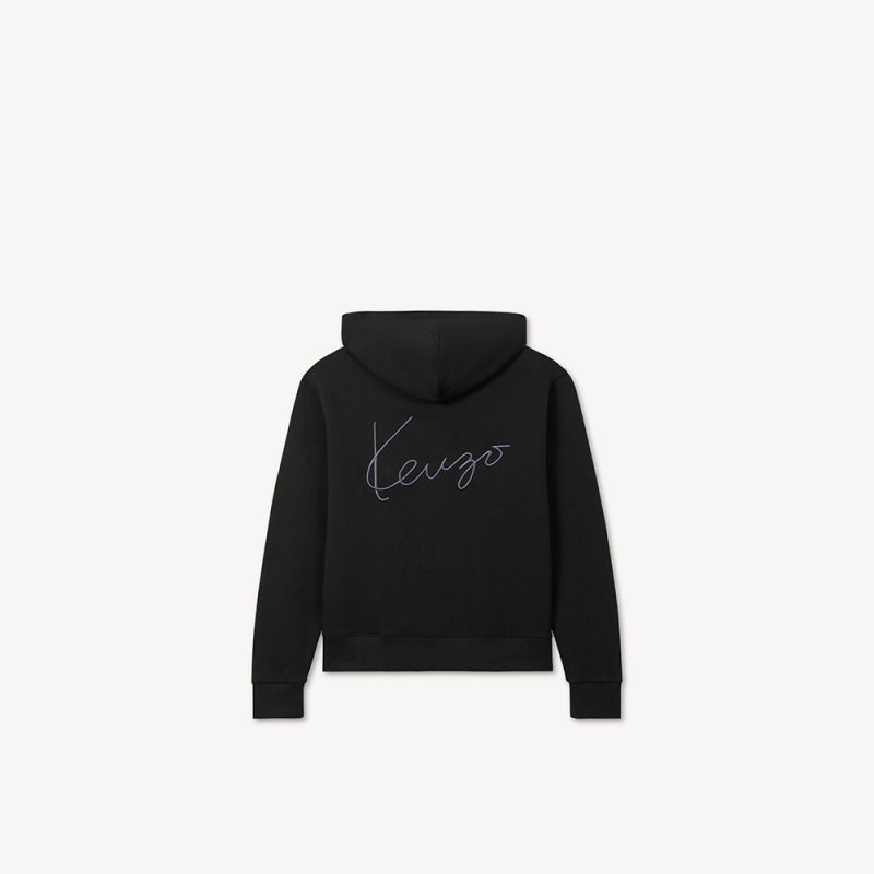 KENZO 男女同款手签体图案经典版型拉链外套商品图