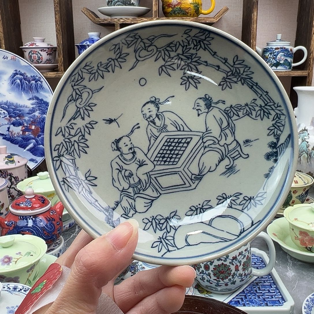 摆件陶瓷景德镇陶瓷567老厂瓷87