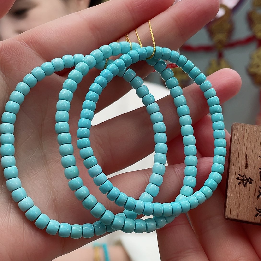 绿松石手串未镶嵌