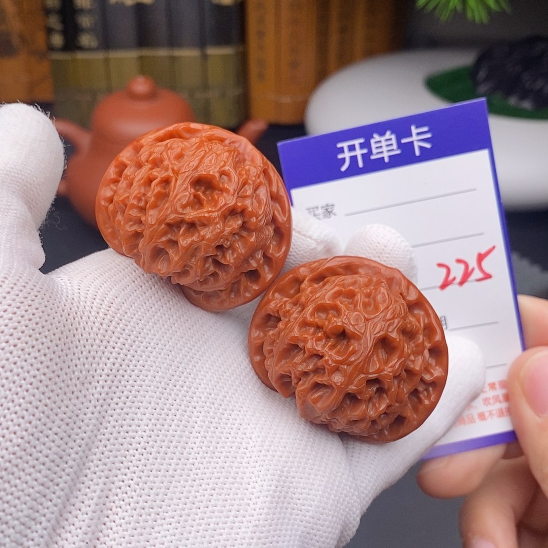 文玩核桃把件43宫灯225