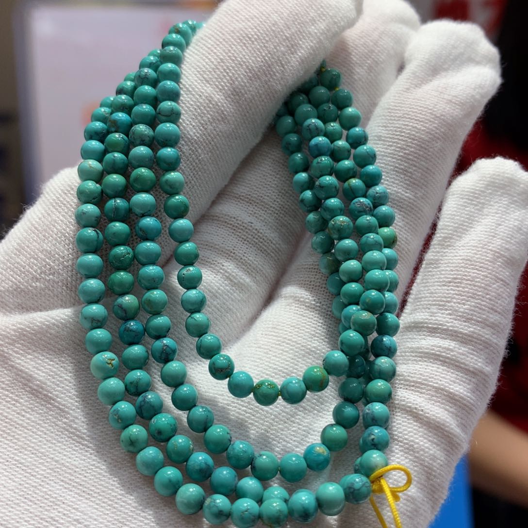 绿松石长链未镶嵌