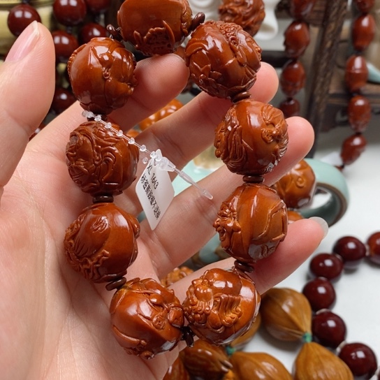 橄榄核吊坠夕*回血回血